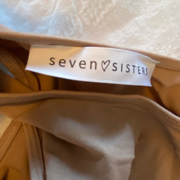 Brown/dark tan bodysuit - Picture 3 of 3